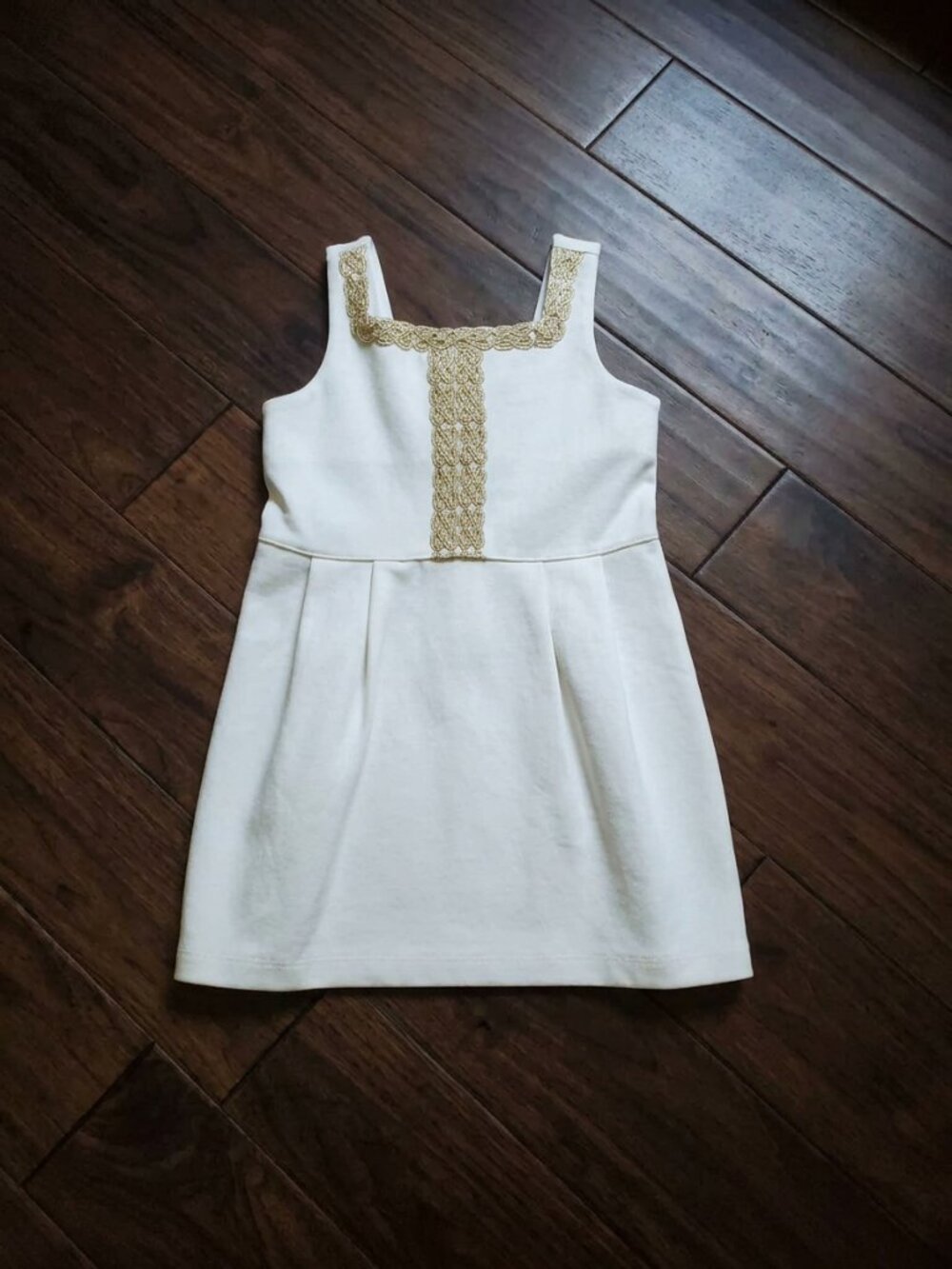 NWT Janie and Jack Savanna Soiree Embroidered Ponte Dress Size 2T Girls